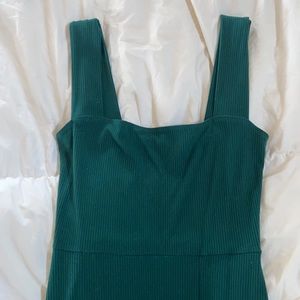 Reformation Cassi Knit Dress - Green Size L
